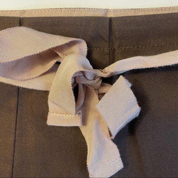 EUC GAP Brown & Pink Pleated Skirt - Picture 4 of 5